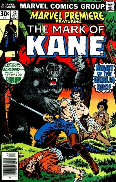Cover of The Mark Of Kane : Night Of The Gorilla God!