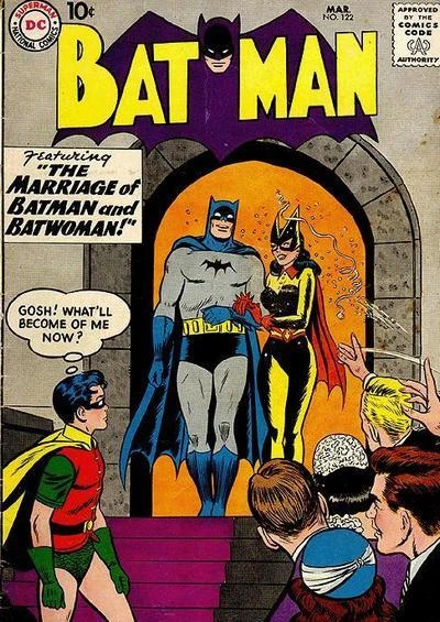 Cover of The Marriage of Batman and Batwoman!