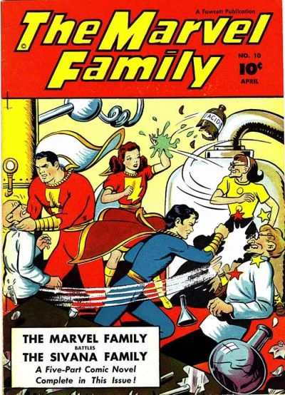 Cover of The Sivana Family Strikes at the Marvel Family