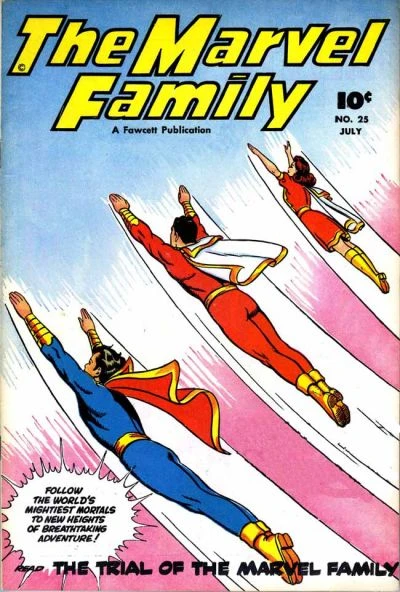 Cover of The Marvel Family on Trial