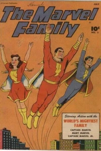 The Marvel Family Moves A Town