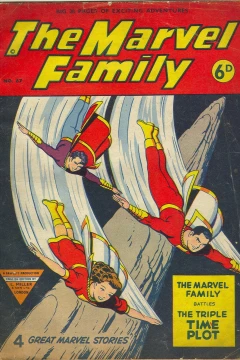 The Marvel Family Battles the Triple Time Plot