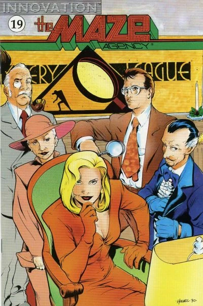 Cover of The Adventure of the Mystery League