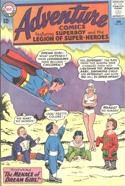Cover of The Menace of Dream Girl!