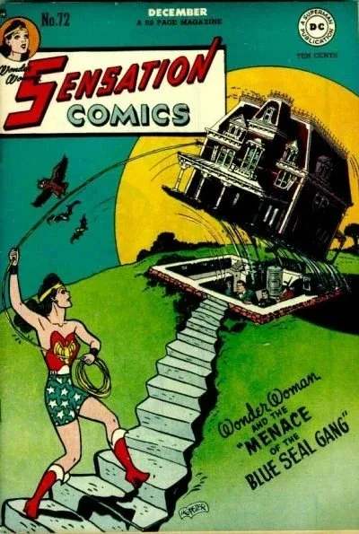 Cover of The Menace of the Blue Seal Gang