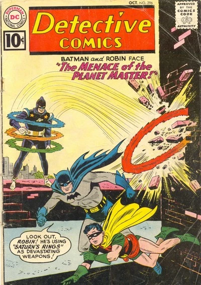 Cover of The Menace of the Planet Master