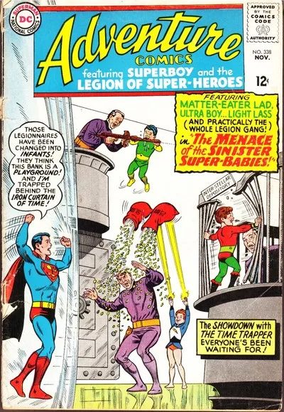 Cover of The Menace of the Sinister Super-Babies!