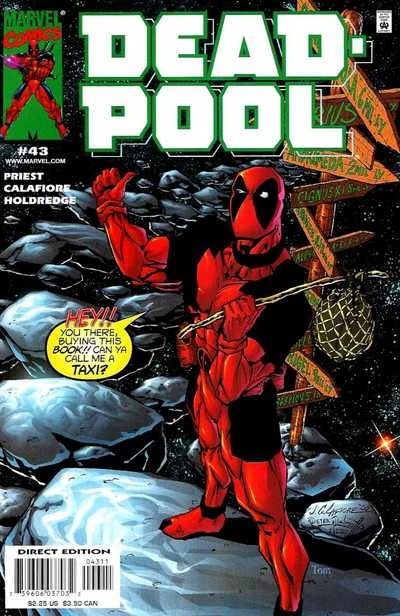 Cover of The Menaced Phantom or Deadpool's Last, We Swear, Cosmic Adventure!