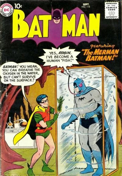 Cover of The Merman Batman