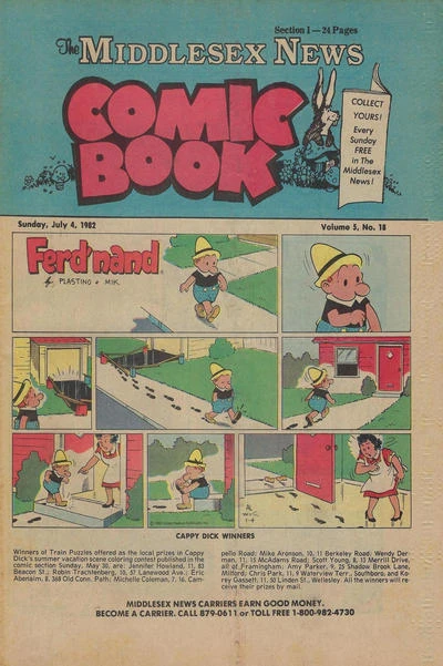 Cover of Issue #v. 5 no. 18