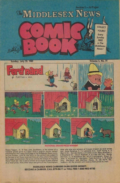 Cover of Issue #v. 5 no. 21