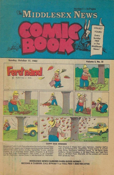 Cover of Issue #v. 5 no. 33