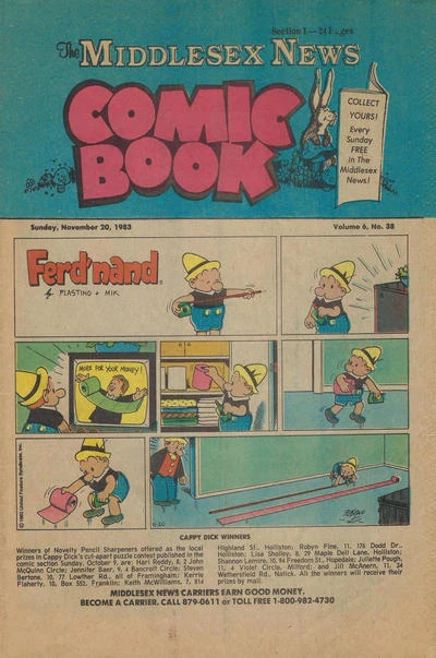 Cover of Issue #v. 6 no. 38