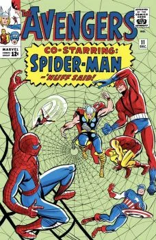 Cover of The Mighty Avengers Meet Spider-Man