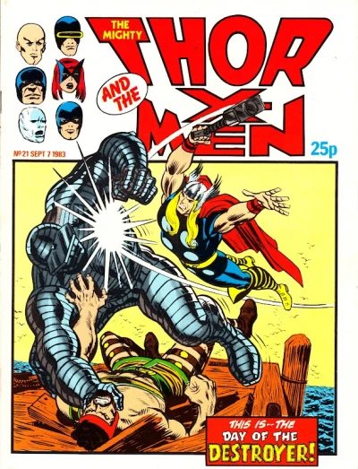 Cover of Thor and the X-Men