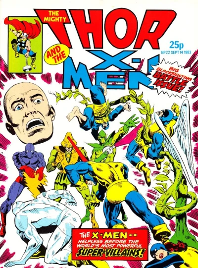 Cover of Thor and the X-Men