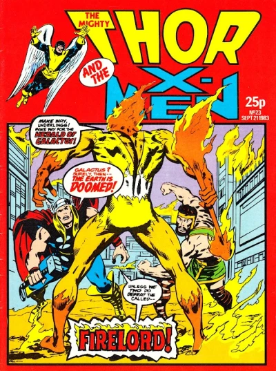 Cover of Thor and the X-Men