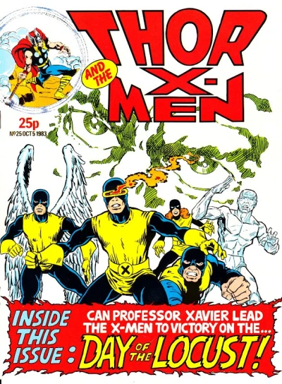 Cover of Thor and the X-Men