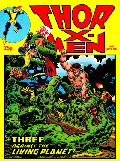 Cover of Thor and the X-Men