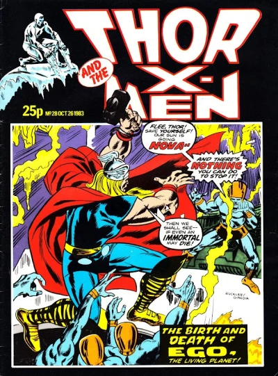Cover of Thor and the X-Men