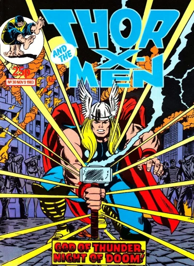 Cover of Thor and the X-Men