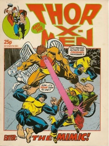 Cover of Thor and the X-Men