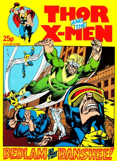 Cover of Thor and the X-Men