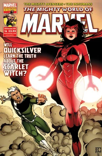 Cover of Will Quicksilver Learn the Truth About the Scarlet Witch?