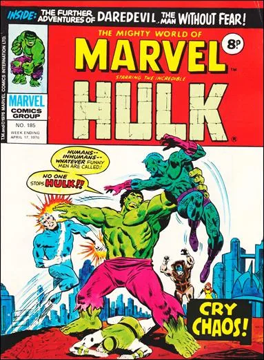 Cover of Issue #185
