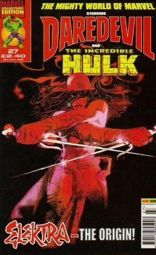 Cover of ELEKTRA - The Origin!