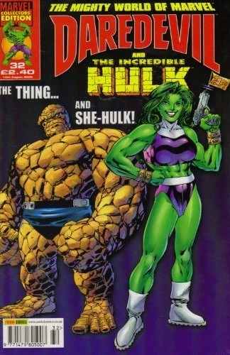 Cover of The THING... And SHE-HULK!