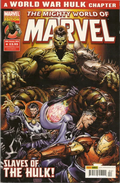 Cover of World War Hulk part four