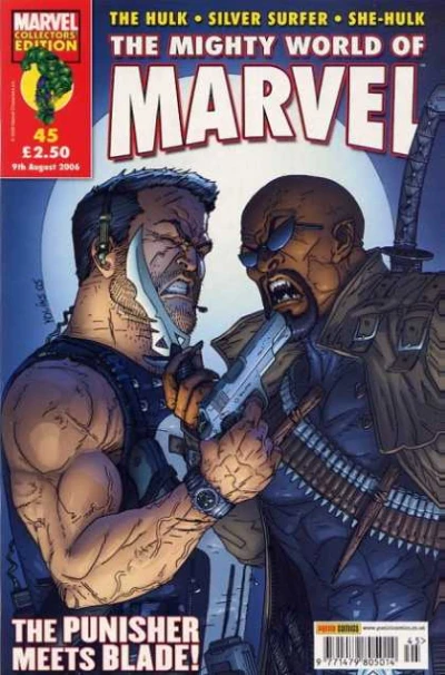 Cover of The PUNISHER meets BLADE!
