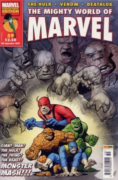 Cover of Giant-Man! The Hulk! The Thing! The Beast! MONSTER MASH!!!