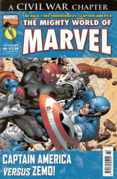 Cover of CAPTAIN AMERICA versus ZEMO!