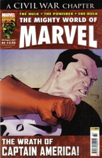 Cover of The WRATH of CAPTAIN AMERICA!