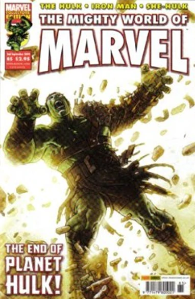 Cover of The END of PLANET HULK!