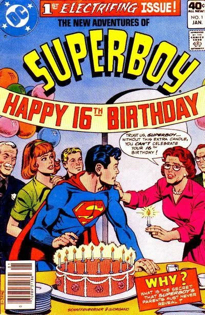 Cover of The Most Important Year of Superboy's Life!