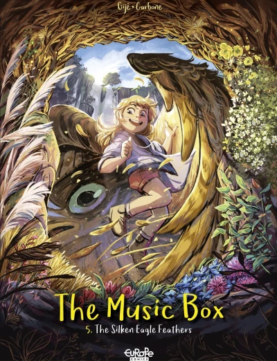 Cover of The Silken Eagle Feathers