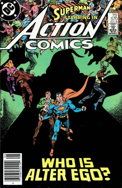 Cover of The Mystery of Jimmy Olsen's Alter Ego!; The Superman who came to Dinner