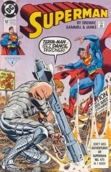 Cover of The Name, Pardners, is Terra-Man...