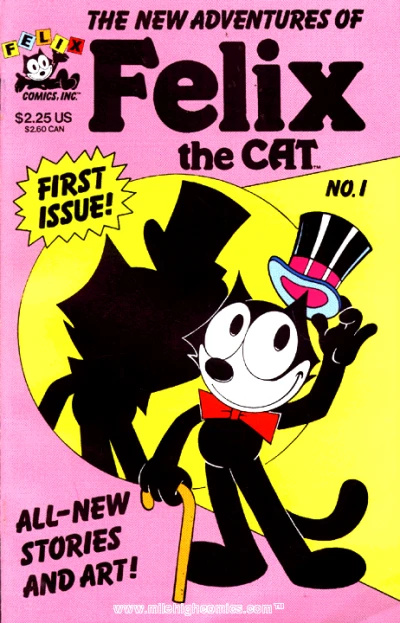 Cover of The New Adventures of Felix the Cat
