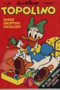 Paperino e le vacanze in cartolina