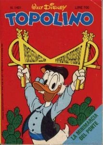 Cover of Zio Paperone e il ponte di Messina