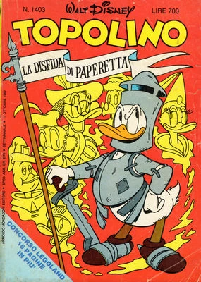 Cover of La disfida di Paperetta
