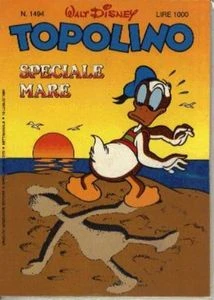 Cover of Topolino e il geologo scomparso