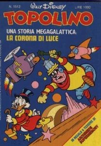 Cover of Zio Paperone e la corona di luce