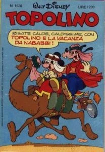 Cover of Topolino e la vacanza da nababbi