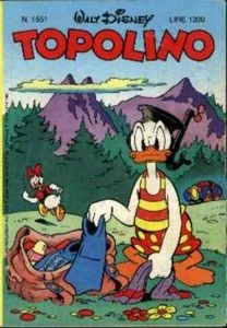 Cover of Topolino e il tranquillo ferragosto