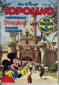 Cover of L'incredibile avventura di Topolino